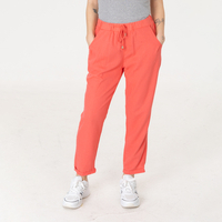 Ленен панталон - 160 Корал