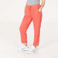 Ленен панталон - 160 Корал