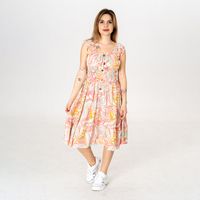 Дълга рокля - 9852 Розова