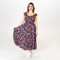 Дълга рокля - 9801 Черна