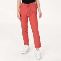 Памучен панталон - 216  Корал