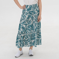 Дълга пола 946 Зелена