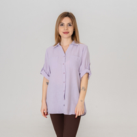 Ленена риза - 165 Лилава