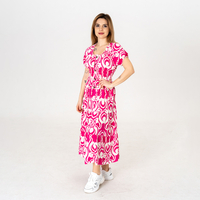 Дълга рокля - 9850 Розова