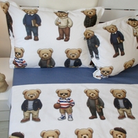Спалено бельо “ Teddy & Friends” 100% памук ранфорс