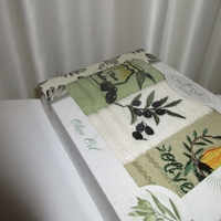 Комплект памучни кърпи Olive – 3 бр 30×50
