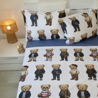 Спалено бельо “ Teddy & Friends” 100% памук ранфорс