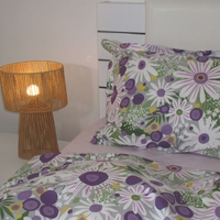 Спален комплект ранфорс „Лилава Градина“