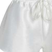 Pearlescent Tenderness - Satin Shorts