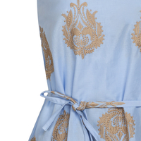 La dolce vita - Blue&Gold Dress