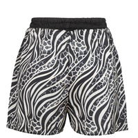 Zebra Muse - Satin Shorts
