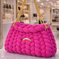 РЪЧНО ПЛЕТЕНА ЧАНТА -  AURA