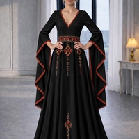 Рокля „Рада“- С фолклорен акцент