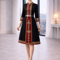 Рокля „Елица“- С фолклорен акцент