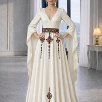 Рокля „Рада“- С фолклорен акцент