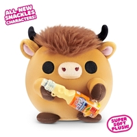 Плюшено животинче Snackles Series 3 в топка с изненада - 12 дизайна, размер 12,7 см