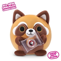 Плюшено животинче Snackles Series 3 в топка с изненада - 12 дизайна, размер 12,7 см