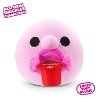 Плюшено животинче Snackles Series 3 в топка с изненада - 12 дизайна, размер 12,7 см