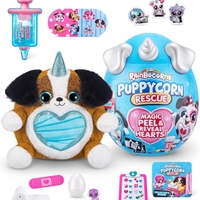 Плюшено кученце (7 дизайна) за лекуване Rainbocorns Puppycorn Rescue с изненада в яйце