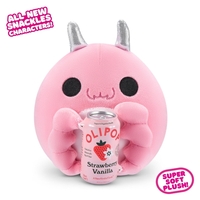 Плюшено животинче Snackles Series 3 в топка с изненада - 12 дизайна, размер 12,7 см