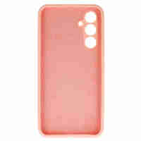 Кейс Silicone Lite за Samsung Galaxy S25, Защита около камерата, Праскова