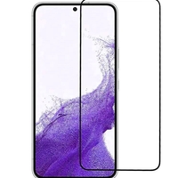 Стъклен протектор MyScreen за Samsung Galaxy S23 Plus Diamond Glass Edge Full Glue Cover, Черен