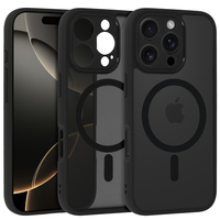 Кейс Magsafe Full Matte Mag за IPhone 15 Pro, Черен