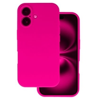 Кейс Silicone Lite за IPhone 17, Розов фуксия