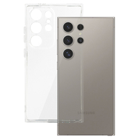 Силиконов кейс Perfect 2mm за Samsung Galaxy S24 Ultra, Защита около камерите, Прозрачен