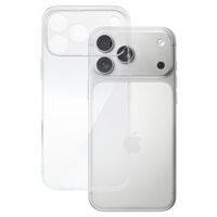 Силиконов кейс за IPhone 17 Pro Max Perfect 2mm, защита около камерите, Прозрачен