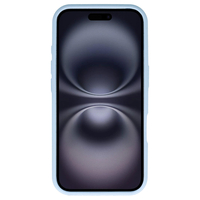Кейс Silicone Lite за IPhone 16, Небесно син