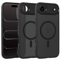 Кейс Magsafe Full Matte Mag за IPhone 17 Air, Черен