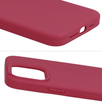 Кейс Silicone Lite за IPhone 15, Червен