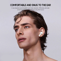 Безжични слушалки Blavec Bluetooth TWS Earphones BW-01 Pure, Бели