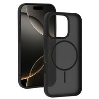 Кейс Magsafe Magmat Slim за IPhone 16 Pro, Черен