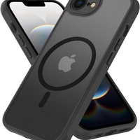 Кейс Magsafe Full Matte Mag за IPhone 16e, Черен