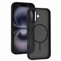 Кейс Magsafe Magmat Slim за IPhone 16, Черен