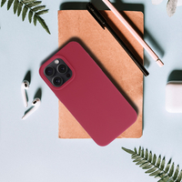 Кейс Silicone Lite за IPhone 15, Червен