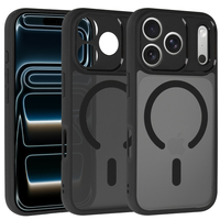 Кейс Magsafe Full Matte Mag за IPhone 17 Pro/18 Pro, Черен