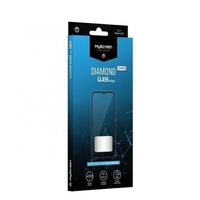 Стъклен протектор MyScreen за IPhone 14 Pro Max Lite Diamond Glass Edge Full Glue Cover, Черен