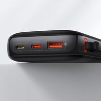 Преносима батерия Baseus QPow Pro 20000mAh USB+Type C PD22,5W (PPQD060301), Черен