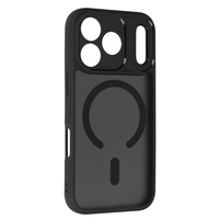 Кейс Magsafe Full Matte Mag за IPhone 17 Pro/18 Pro, Черен