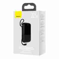 Преносима батерия Baseus QPow Pro 20000mAh USB+Type C PD22,5W (PPQD060301), Черен