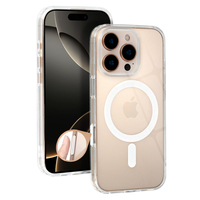 Кейс Magsafe Clear за IPhone 16 Pro, Прозрачен
