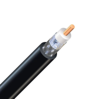 Коаксиален кабел RG6/64 CU/Braid CCA - 100м