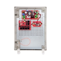Комплект суич 5 PoE ports, 1 UpLink port и захранване с UPS функция 12V / 7Ah - ATTE Power IPUPS-5-11-XL2