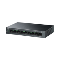 9-портов 10/100Mbps Desktop Switch с 8-порта PoE+ - Omada by TP-Link LS109P