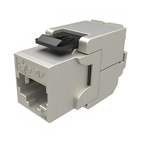 Конектор toolless Cat.5e STP 1ХRJ45 BK SA, AWG 26 - 22, solid - Solarix 25286702