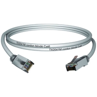 Корда C6 F/UTP 1.0 m PVC, зелена - MMC CORD6FxM MCORD6F01VM