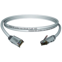 Корда C6 U/UTP 1.0 m PVC, синя - MMC VG50xM MVG5041BM